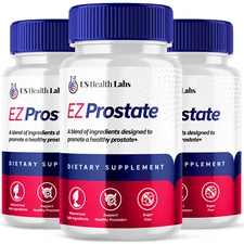 (3 Pack) EZ Prostate Capsules, Easy Prostate AdvancedFormula Pill (180 Capsules)