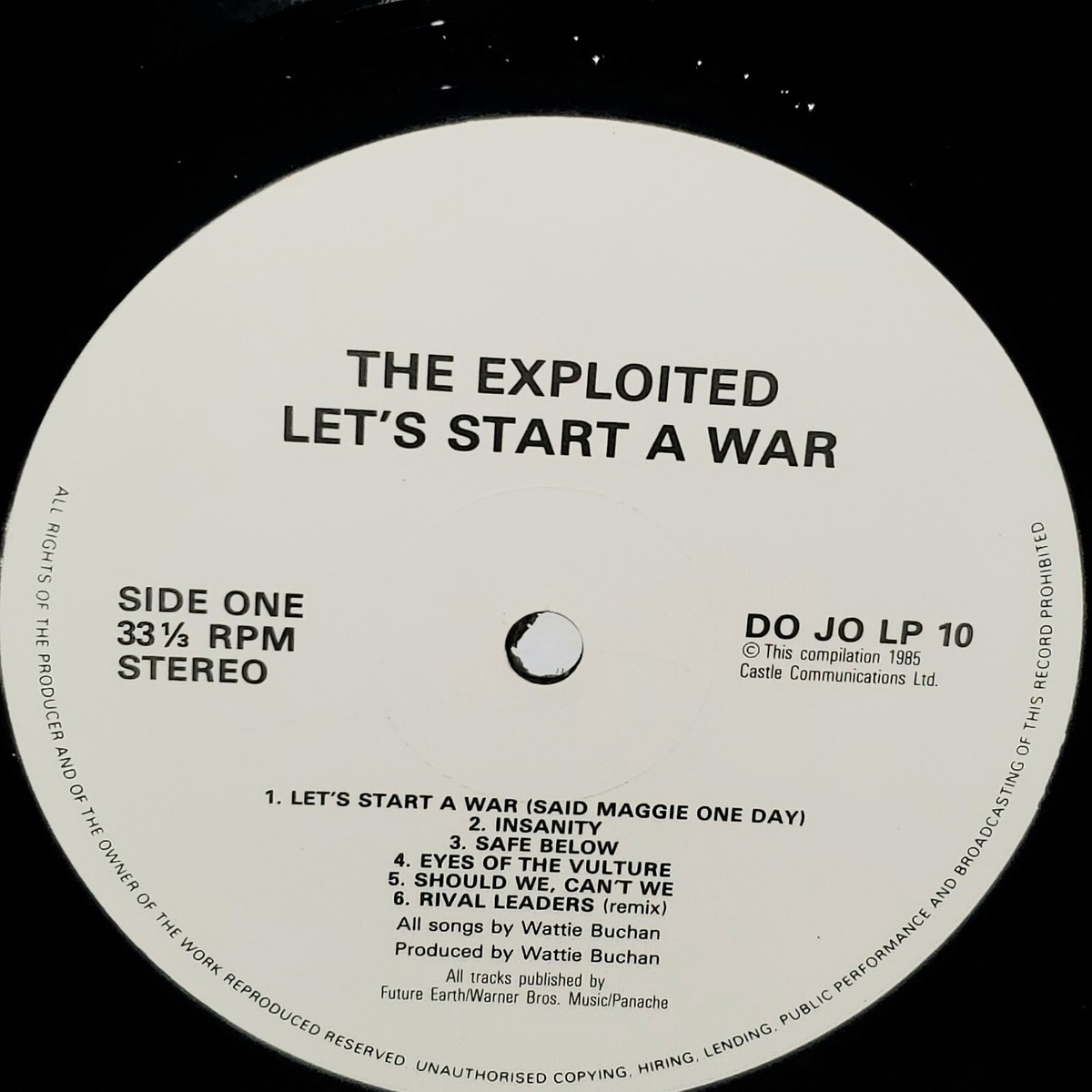 【中古】 Let’s Start a War ジ・エクスプロイテッド The Exploited – Let's Start A War – CD (Album, Reissue