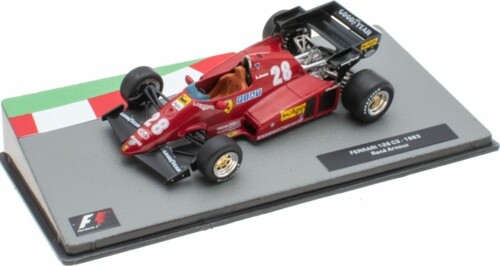 1/43 FERRARI 126 C3 1983 - RENE ARNOUX CASED - F1 COLLECTION - Picture 1 of 1