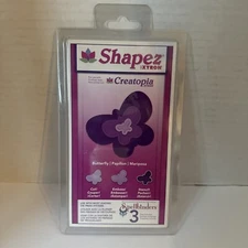 Spellbinders Shapez Creatopia - BUTTERFLY 3pk- Xyron