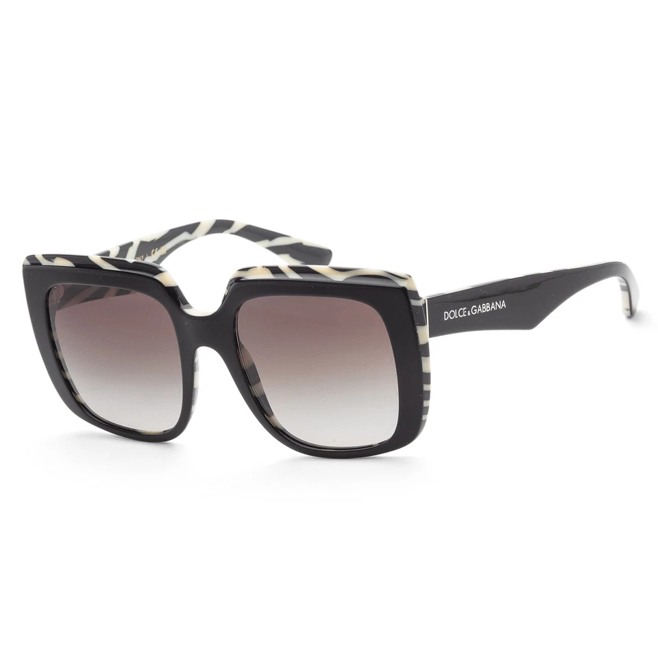 Dolce & Gabbana Women's 54mm Top Black On Zebra Sunglasses DG4414-33728G-54