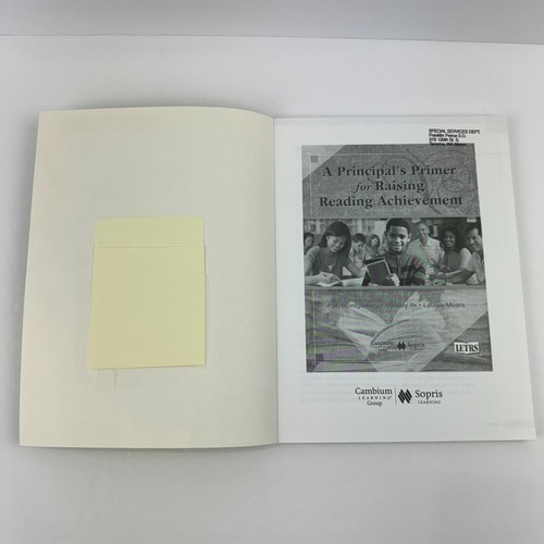 A Principals Primer For Raising Reading Achievement Book & CD by Pati Montgomery - Picture 3 of 10