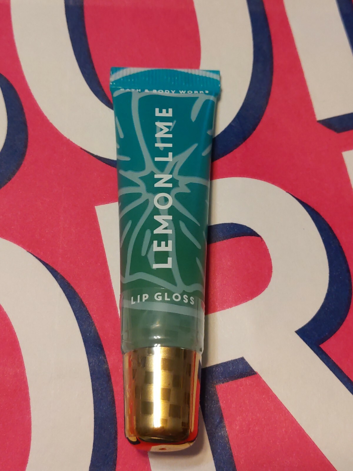 1 Bath & Body Works Lemon Lime Lip Gloss Shine Balm Stick for sale
