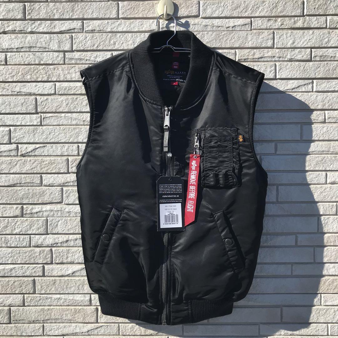 Alpha Ma-1 Polar Vest S Black | eBay Alpha Ma-1 Polar Vest S Black | eBay