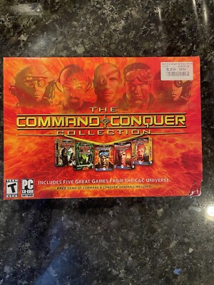SEALED Command & Conquer Collection (PC, 2003) Big Box