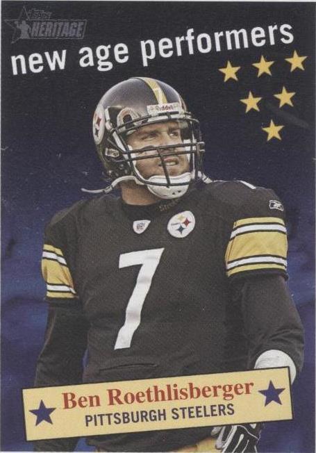 2006 Topps Heritage Ben Roethlisberger #NAP12 - 1 of 2