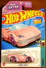 2022 Hot Wheels - Tooned 5/5 - Barbie Extra - Pink Car 134/250   HCX32