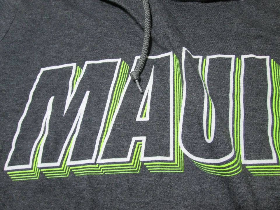 Sudadera con capucha Anvil para mujer talla M gris corbata ligera manga larga pulóver ropa deportiva Foto 4 de 4