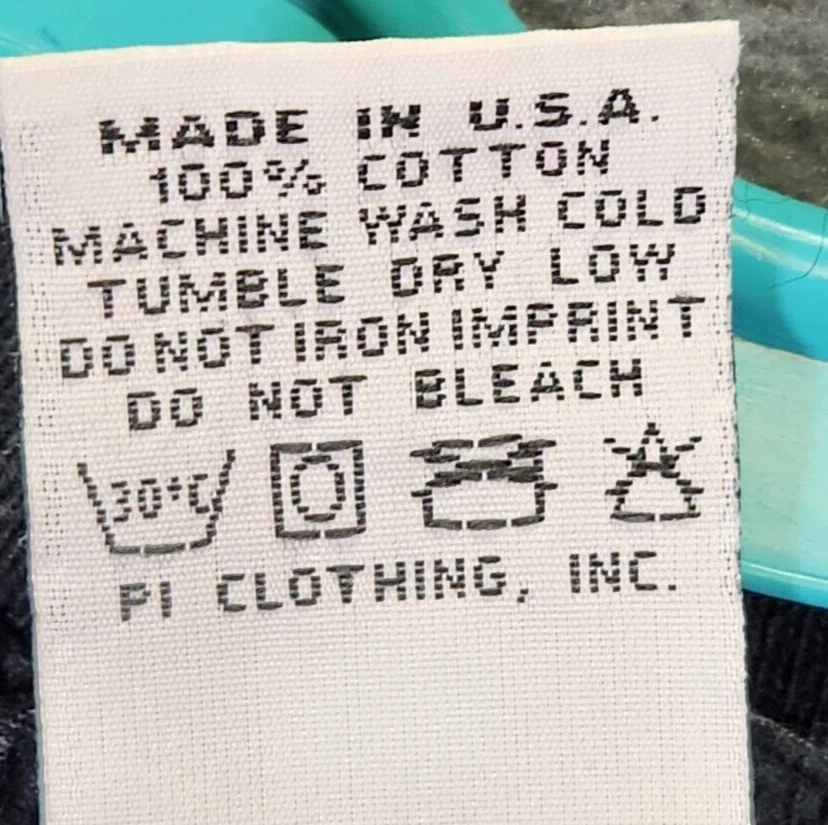 Camisa De Colección Imagen Pública Manga Larga Grande Años 90 Grunge Fade Gráfico Camiseta EE. UU. Foto 4 de 4