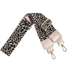 Adjustable Purse Strap Crossbody Bag Straps 2 inch Shoulder - Animal Print