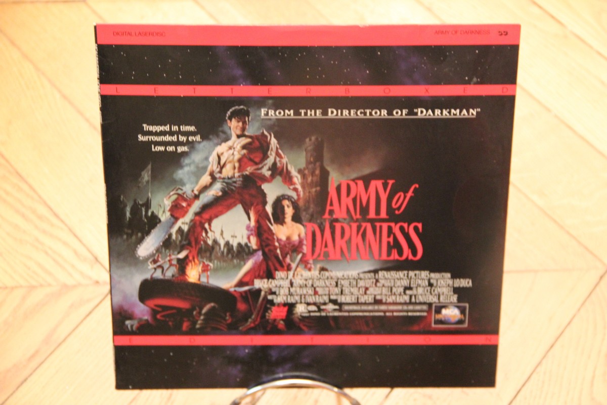Evil Dead 3: Army of Darkness 1993 Laserdisc LD NTSC Horror | eBay
