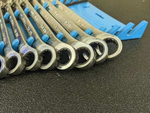 #ay476 Armstrong Tools USA 12pc Metric Ratcheting Combination Wrench Set 8-19mm - Picture 10 of 16