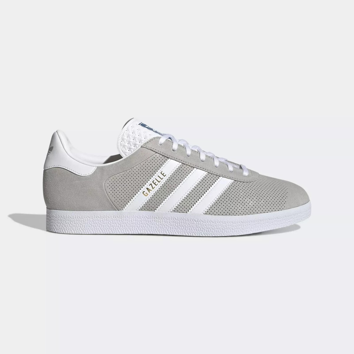 adidas gazelle silver green womens Adidas Gazelle Indoor Grey Suede Sneakers