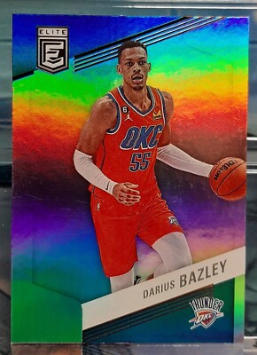 NBA Panini Elite 2022-23 - Darius Bazley - Holo - Oklahoma Thunder - #187 - NM