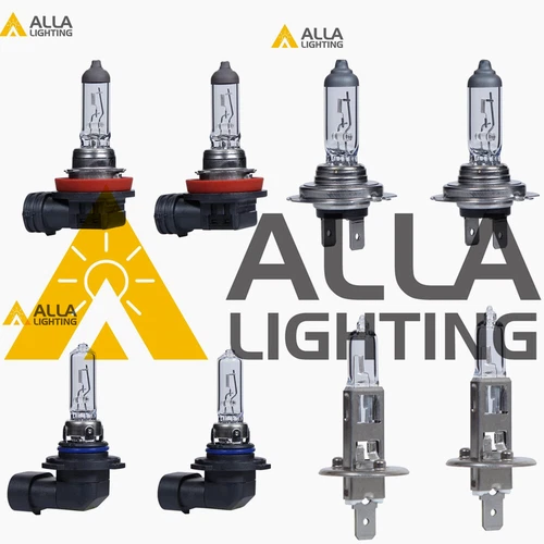Alla DOT Approved Headlight Bulb,OEM Foglight Replacement Bulb H1 H7 H11 HB3 HB4