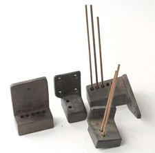 Mantle Clock Chime Bar/Blocks Five And Two Rod 7-5/8 Parts/Repair" WI-32