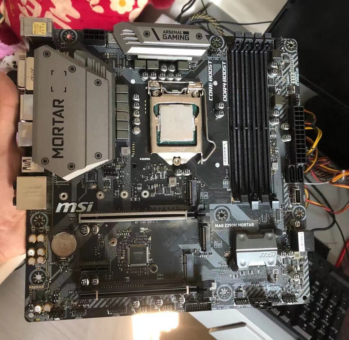 MSI MAG Z390M MORTAR MS-7C00 DDR4 Intel Z390 LGA 1151 mATX MSI MAG Z390M MORTAR MS-7C00 DDR4 Intel Z390 LGA 1151 mATX