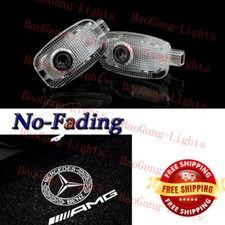 2pc For MB S-Class W221 4-Door LED Door Light Shadow Projector Kit 2007-2013 AMG