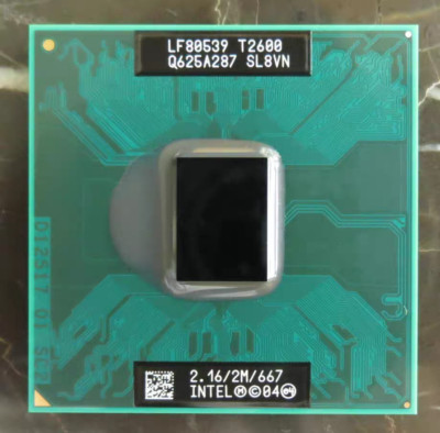 Intel Core Duo T2600 2.16 GHz SL8VN Dual-Core Socket 478/N Laptop CPU Processor