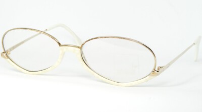 Vintage Mondi Von Metzler 5567 572 Gold / Ivory Andere Brille Rahmen 56-16-135mm