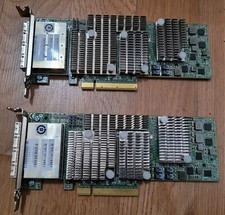 Lot of 2 Dell TFJRW LSI 9206-16e Quad-Port 6Gb/s PCIe Adapter