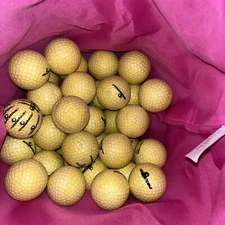 36 Almost Golf Point3 Yellow Practice Golf Balls