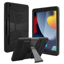 For iPad 9th 8th 7th Generation Case Military Heavy Duty Shockproof Stand Cover