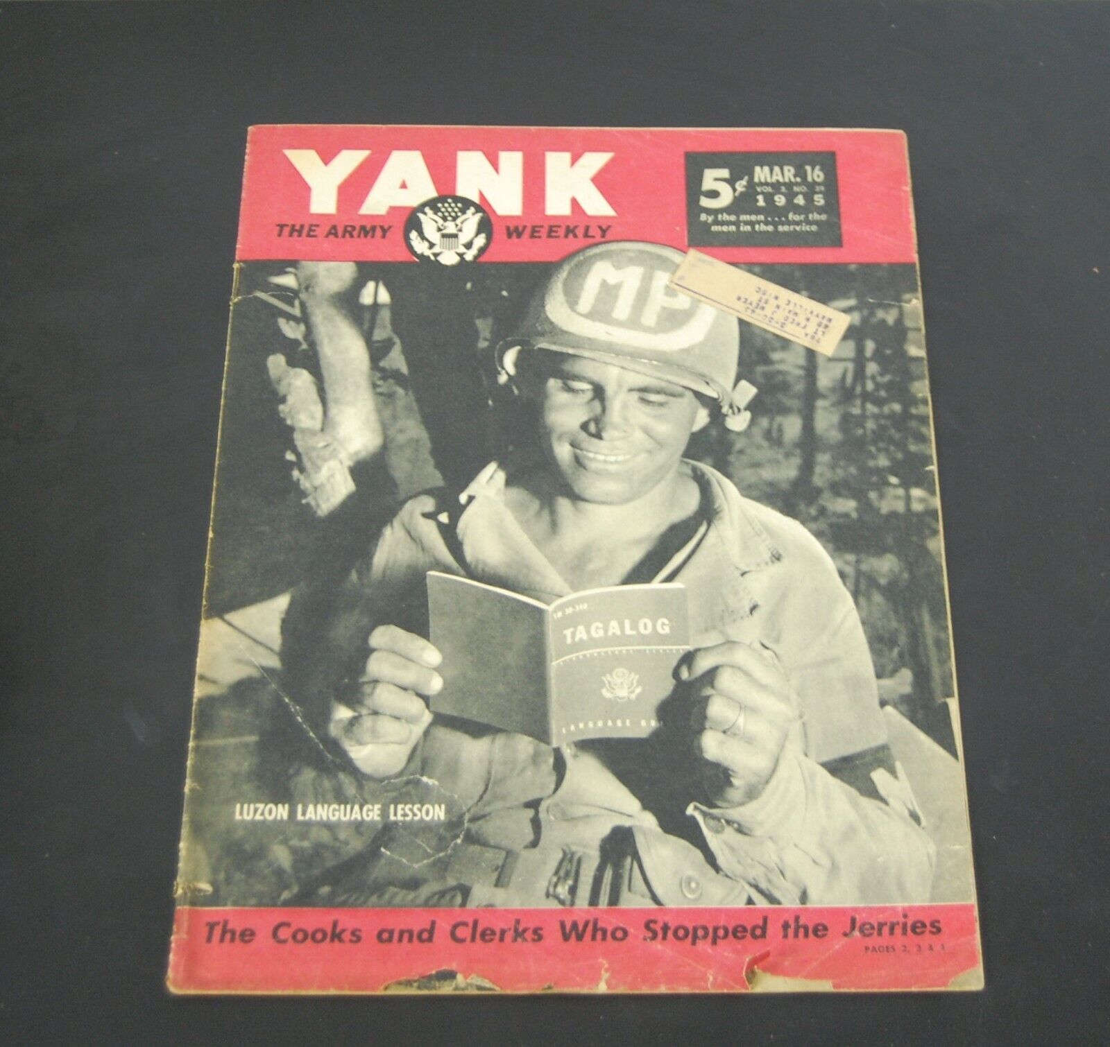 YANK Magazine - March 1945 - Army MP Luzon Language