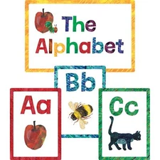 Eric Carle Alphabet Bulletin Board Set 26 Posters Educational Wall Decor
