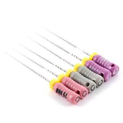 JMU Dental Endo Root Canal File C+FILES Hand Use 21mm/25mm Stainless Steel 