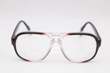 Modern Optical Cognac Brown Aviator Eyeglasses Frames 56-20-150