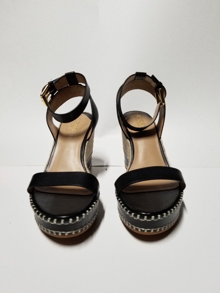 【ラルフローレン】Hilarie Ankle-Strap Espadrille Platform LAUREN RALPH LAUREN Hilarie Ankle-Strap Espadrille Platform
