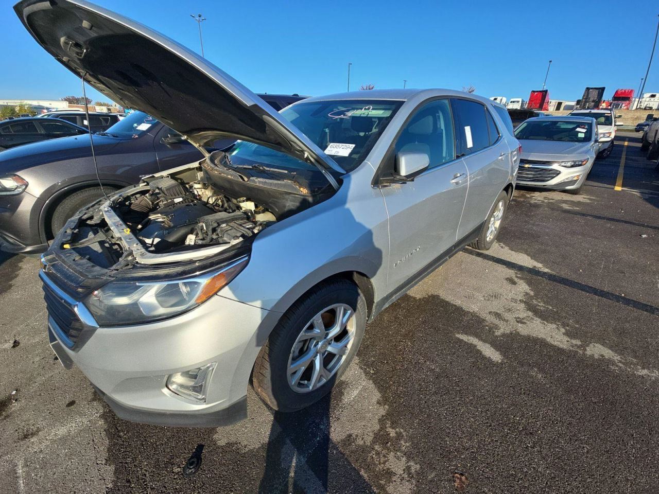 Heater Climate Temperature Control Panel ID 84175394 Fits 18 EQUINOX 4758391