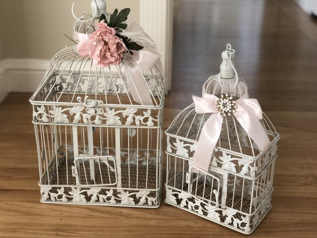 Elegant White Wedding Card Box Shabby Chic Bride Goom Reception For Sale Online Ebay