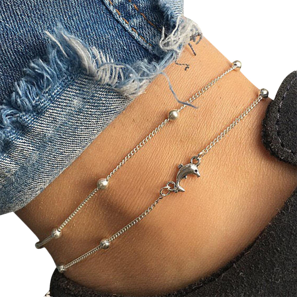 Layered Anklets Women Rope Anklets Nautical Ankle Bracelet Beach