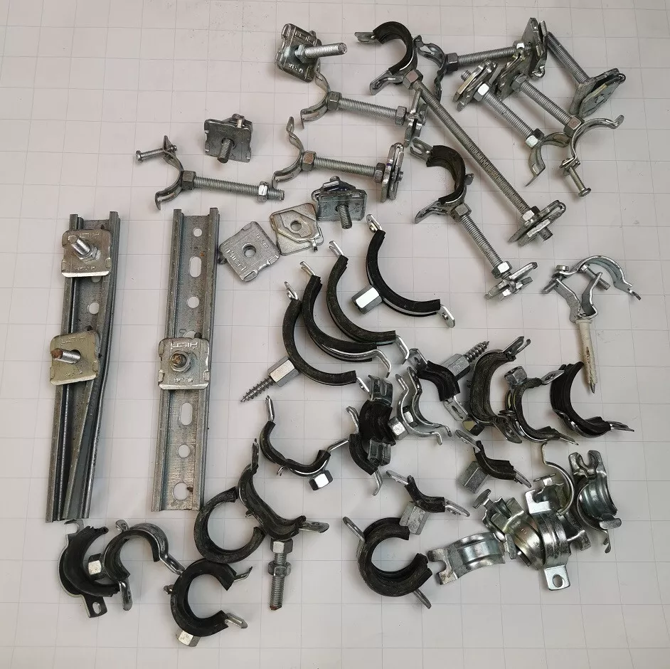Hilti ML S M8 Bundle Rail System Pipe Clamps MP LHI 16 20 Remaining Lot