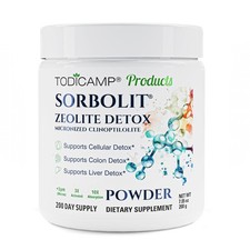 Sorbolit Zeolite Detox - 7.05 oz Zeolite Powder Supplement for Full Body Deto...