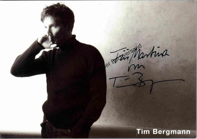 Original Autogramm Tim Bergmann /// Autograph signiert signed signee Berg 358452