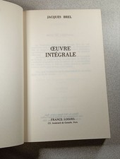 Oeuvre intégrale | Brel Jacques | Très bon état