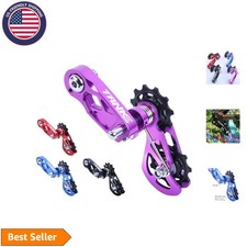Single Speed Chain Tensioner with Multi-Segment Tension Adjustment for Bikes