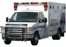 Go Industries 77531B For 08-C Ford E150/E250/E350 Van Big Tex Grille Guard Black