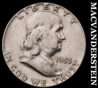 1953 Silver Franklin Half Dollar-Scarce Better Date No Reserve #i2698