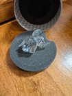 Swarovski Silver Crystal Elephant Figurine #7640 with Box and Certificate — photo 3