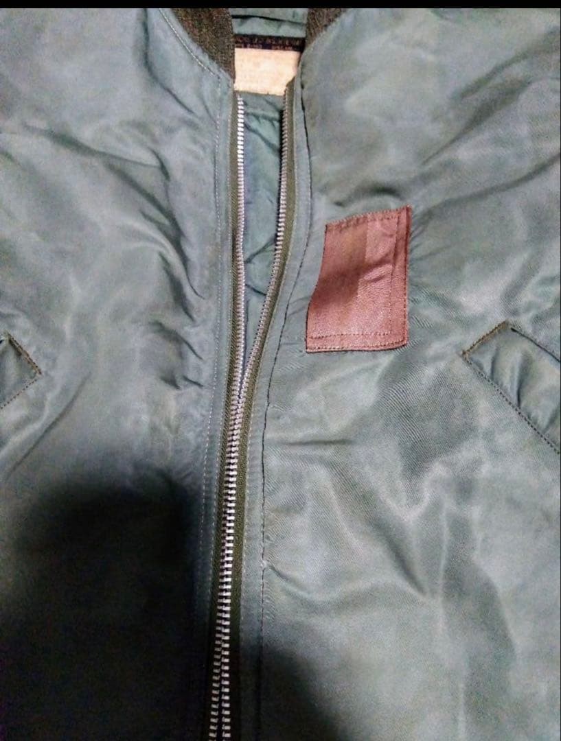 Buzz Rickson's B-15 Flight Jacket Medium 38 Used … - image 8