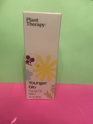 Plant Therapy Younger Glo Facial Oil Nourish & Brighten Restore Radiance 4 fl oz