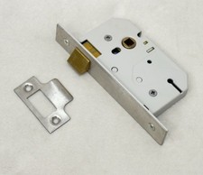 Union 2657 Large Case Mortice Latch 65mm / Upright Mortice Latch Satin Finish