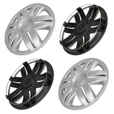 13 inch Tire Set of 4 Wheel Hub Caps For R13 Wheel Covers Snap On Car Trucks