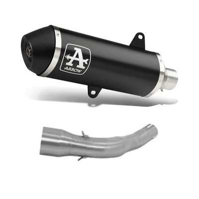 Schalldämpfer Verbindung ARROW Urban Aluminium Dunkelheit für GTS Ie HPE 4T 4V