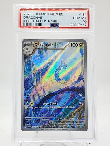 DRAGONAIR 2023 POKEMON 151 ILLUSTRATION RARE #181/165 PSA 10 Q0895