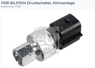 febi bilstein 171267 Druckschalter Klimaanlage für Ford Ford USA neu